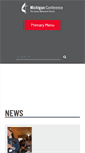Mobile Screenshot of michiganumc.org